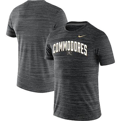 Men's Nike Black Vanderbilt Commodores Velocity Team Issue Performance T-Shirt
