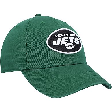 Youth '47 Green New York Jets Logo Clean Up Adjustable Hat