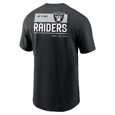 Men's Nike Black Las Vegas Raiders Team Incline T-Shirt
