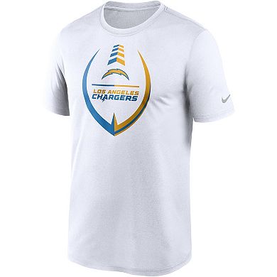 Men's Nike White Los Angeles Chargers Icon Legend Performance T-Shirt