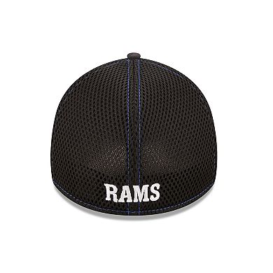 Men's New Era Camo/Black Los Angeles Rams Historic Logo Neo 39THIRTY Flex Hat