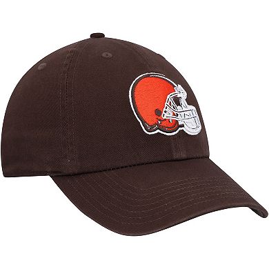 Youth '47 Brown Cleveland Browns Team Logo Clean Up Adjustable Hat