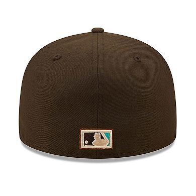 Men's New Era Brown/Mint Los Angeles Dodgers  Walnut Mint 59FIFTY Fitted Hat