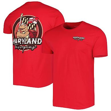 Men's Red Maryland Terrapins Hyperlocal T-Shirt