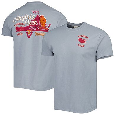 Men's Graphite Virginia Tech Hokies Vault State Comfort T-Shirt