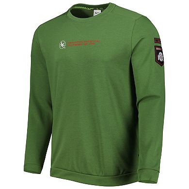 Men's Nike Olive Ohio State Buckeyes Military Pullover Sweatshirt