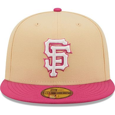 Men's New Era Orange/Pink San Francisco Giants 2012 World Series Mango Passion 59FIFTY Fitted Hat