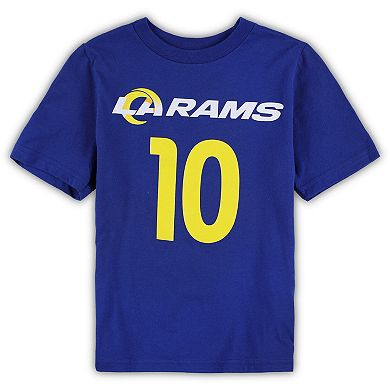 Toddler Cooper Kupp Royal Los Angeles Rams Mainliner Player Name & Number T-Shirt