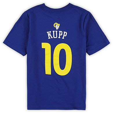 Toddler Cooper Kupp Royal Los Angeles Rams Mainliner Player Name & Number T-Shirt