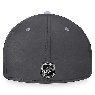 Men's Fanatics Charcoal/Gray St. Louis Blues Authentic Pro Home Ice Flex Hat
