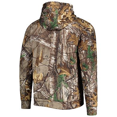 Men's Dunbrooke Realtree Camo Washington Commanders Circle Champion Tech Fleece Pullover Hoodie