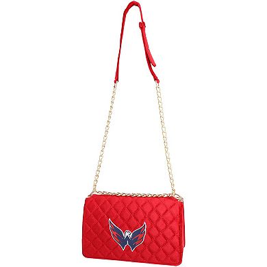 Women's Cuce Washington Capitals Velvet Team Color Bag