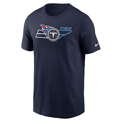 Men's Nike Navy Tennessee Titans Essential Local Phrase T-Shirt