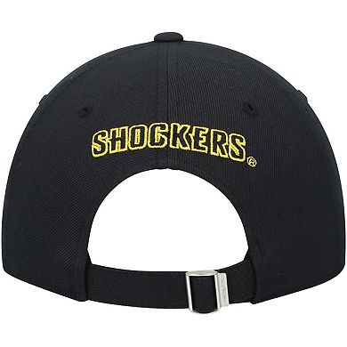 Men's Under Armour Black Wichita State Shockers Classic Adjustable Hat
