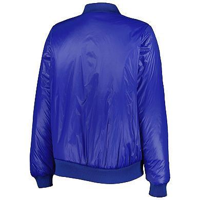 Women's G-III 4Her by Carl Banks Oatmeal/Royal Indianapolis Colts Switchback Reversible Full-Zip Jacket