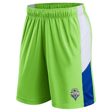 Men's Fanatics Branded Rave Green Seattle Sounders FC Champion Rush Shorts