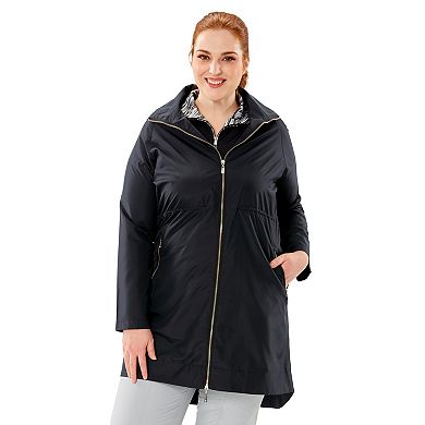 Plus Size Nancy Lopez Beyond Hooded Golf Jacket