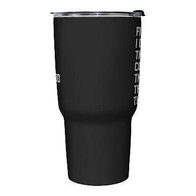 First I Drink Coffee Stainless Steel Travel Mug
