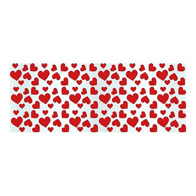 Valentines Red Heart Tritan Tumbler