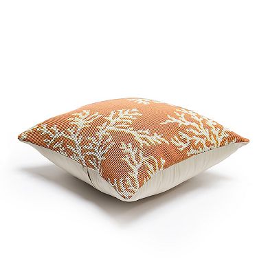 Liora Manne Marina Coral Edge Indoor/Outdoor Pillow