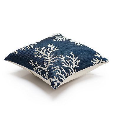 Liora Manne Marina Coral Edge Indoor/Outdoor Pillow