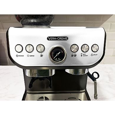 Zulay Kitchen Vera-Creme Manual Espresso Machine