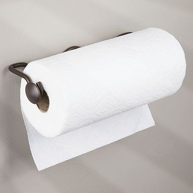 mDesign Wall Mount / Under Cabinet Paper Towel Holder