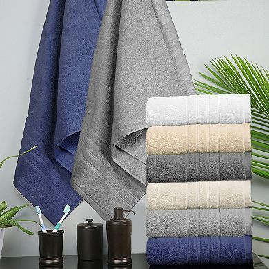 Micro Cotton Rejuvenate Stripe 6-piece Towel Set