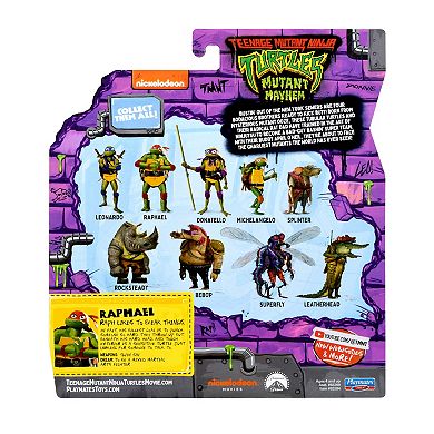 Teenage Mutant Ninja Turtles: Mutant Mayhem 4.6-In. Raphael Basic Action Figure