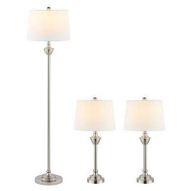 Safavieh Peltier Floor & Table Lamp 3-piece Set