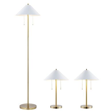 Safavieh Prisma Floor & Table Lamp 3-piece Set