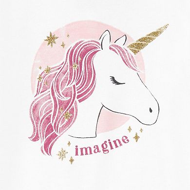 Baby Girl Carter's Unicorn Tops & Bottoms Pajama Set