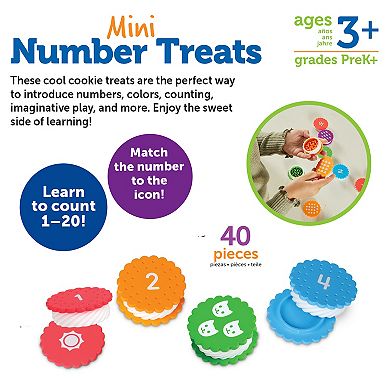 Learning Resources Mini Number Cookies