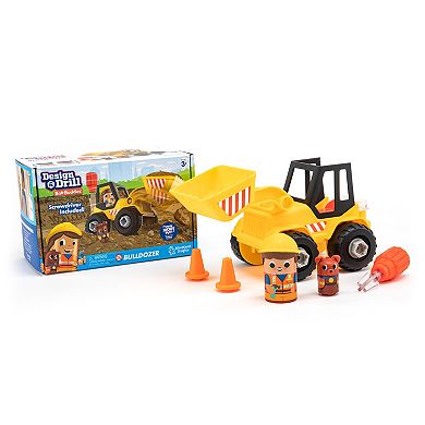 Educational Insights Design & Drill Bolt Buddies Bulldozer STEM Toy