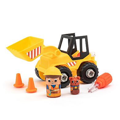 Educational Insights Design & Drill Bolt Buddies Bulldozer STEM Toy