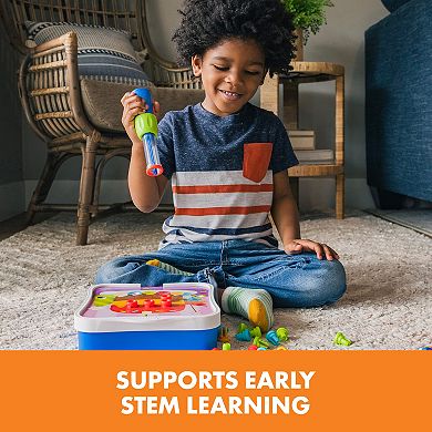 Educational Insights Design & Drill Rivet Pop Workshop STEM Toy