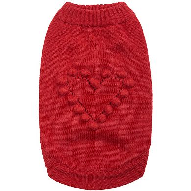 Blueberry Pet Dog Heart Designer Sweater For Love of Pets