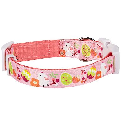Blueberry Pet Dog Springtime Print Collar