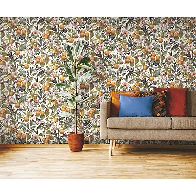 RoomMates Citrus Peel & Stick Wallpaper