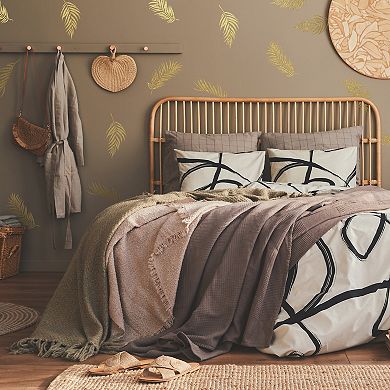 RoomMates Gold Finish Palm Frond Leaves Wall Decals 18-piece Set