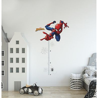 Marvel Spider-Man Growth Chart Peel & Stick Wall Decals 26-piece Set by RoomMates