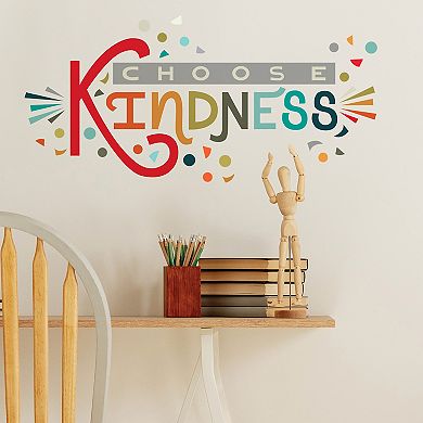 RoomMates Choose Kindness Wall Decals 92-piece Set