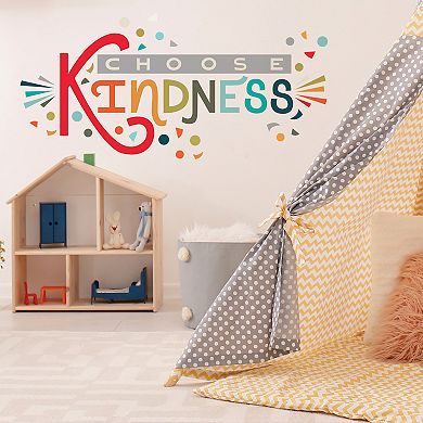 RoomMates Choose Kindness Wall Decals 92-piece Set