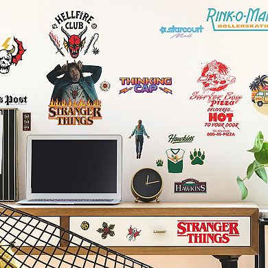 Netflix Stranger Things Wall Decals 28-piece Set by RoomMates