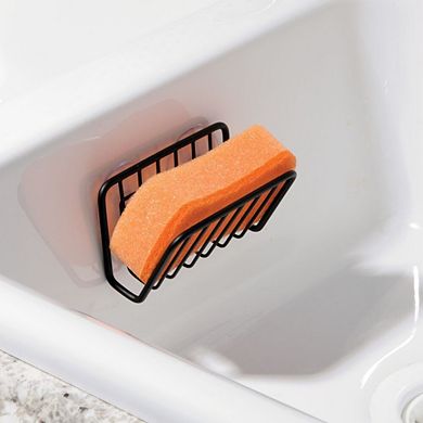 mDesign Metal Wire Kitchen Sink Storage Caddy, Soap / Sponge Holder
