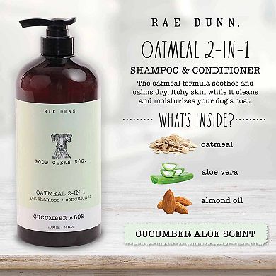 Rae Dunn Puppy Love. Oatmeal 2-IN-1 Pet Shampoo & Conditioner