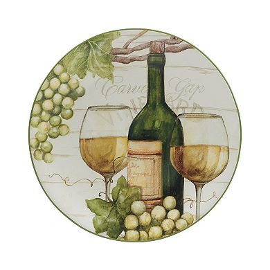 Certified International Meadow Brook Vineyard 4-pc. Salad Plate Set