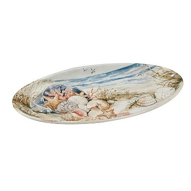 Certified International Coastal Landscape Fish Platter