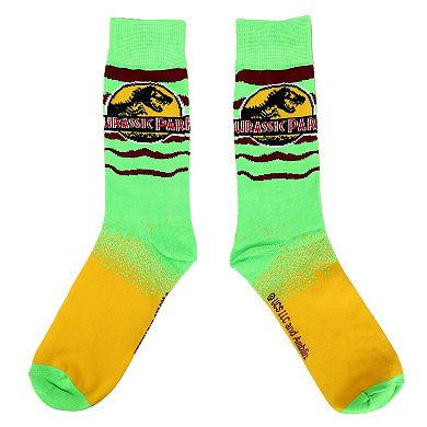 Men's Jurassic Park 5-Pack Crew Socks