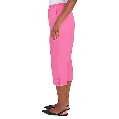 Petite Alfred Dunner Classic Fit Capri Pants